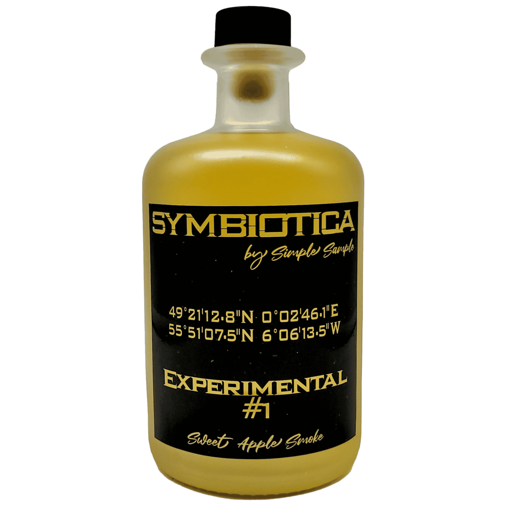 SYMBIOTICA Experimental #1 – Sweet Apple Smoke – KLARGLASFLASCHE