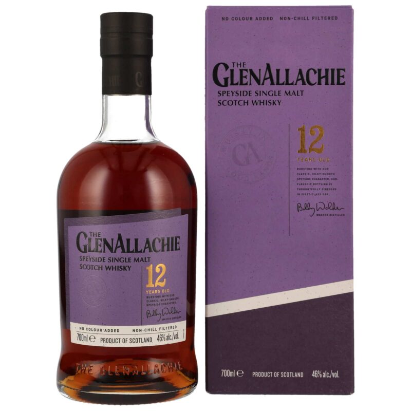 GlenAllachie 12 Jahre - PX, Oloroso & Virgin Oak Casks - Neues Design