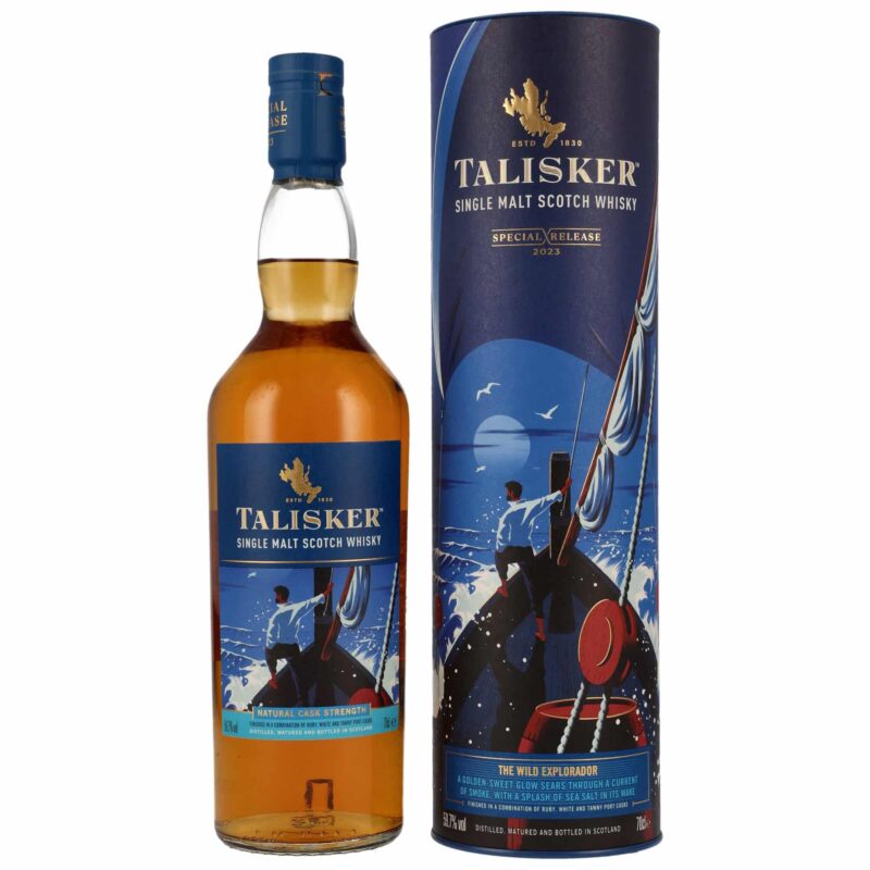 Talisker The Wild Explorador - Finished in Ruby, White & Tawny Port Casks - Diageo Special Releases 2023