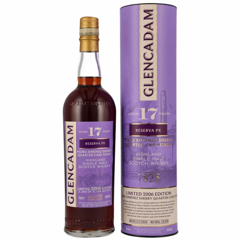 Glencadam 2006/2023 - 17 Jahre - PX Quarter Cask