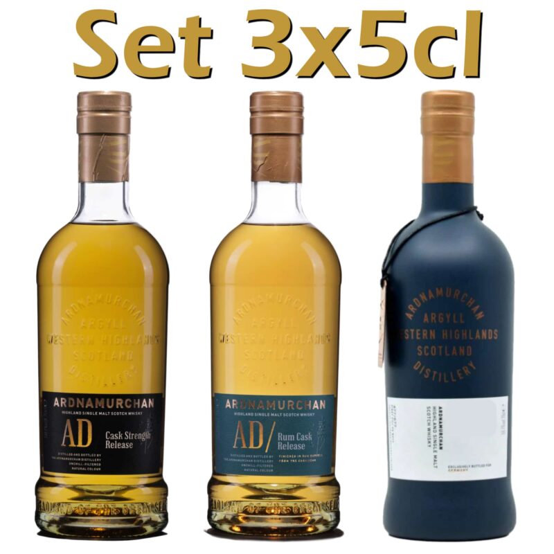 Ardnamurchan Cask Strength - 3x5cl Set