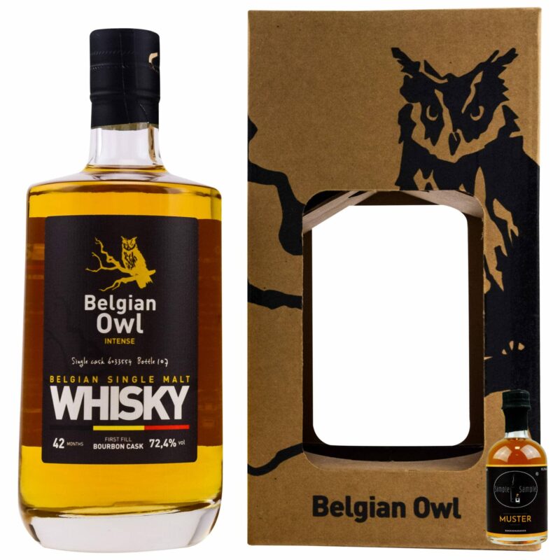 Belgian Owl Intense Edition 2018-04 Single Cask No. 6033554