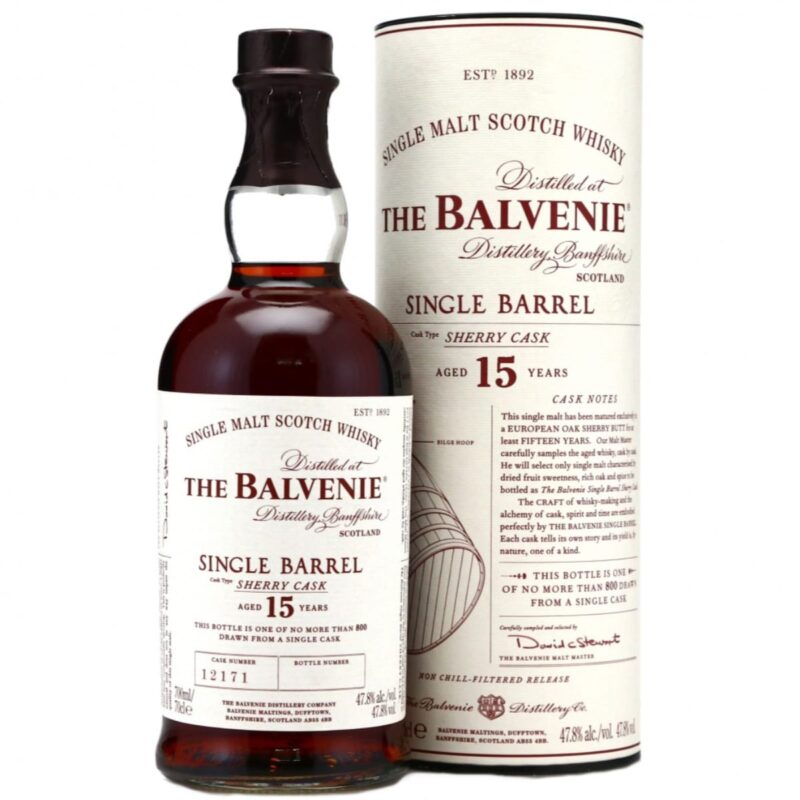 Balvenie 15 Jahre - Single Barrel - Sherry Cask #12171 - 47,8%