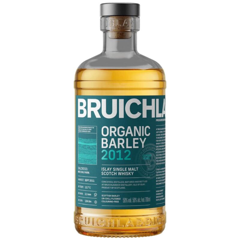 Bruichladdich 2012/2023 - 10 Jahre - Organic Barley - 1st Fill Bourbon - 50,0%