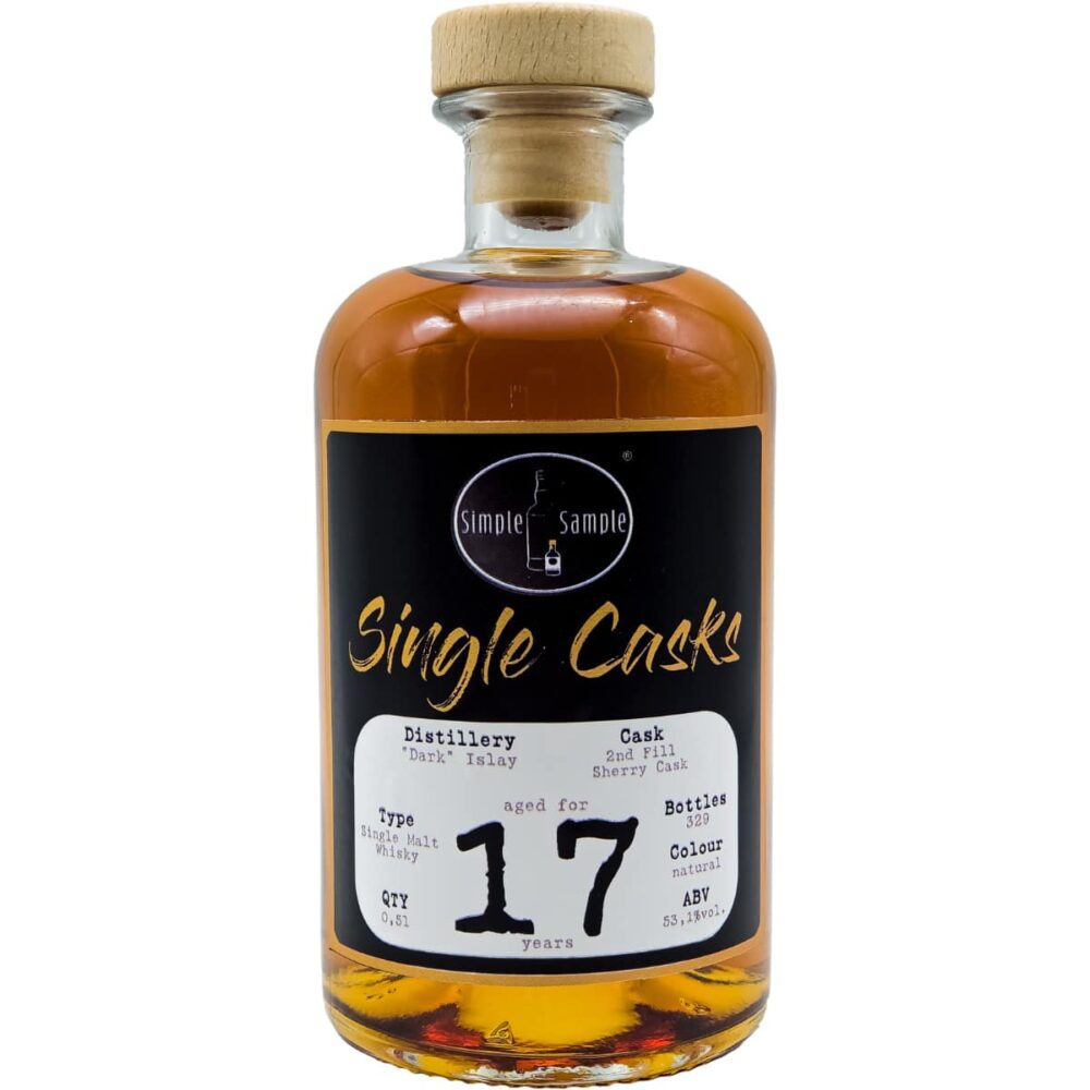 “Dark” Islay 17 Jahre – 2nd Fill Sherry Cask – Simple Sample Single ...