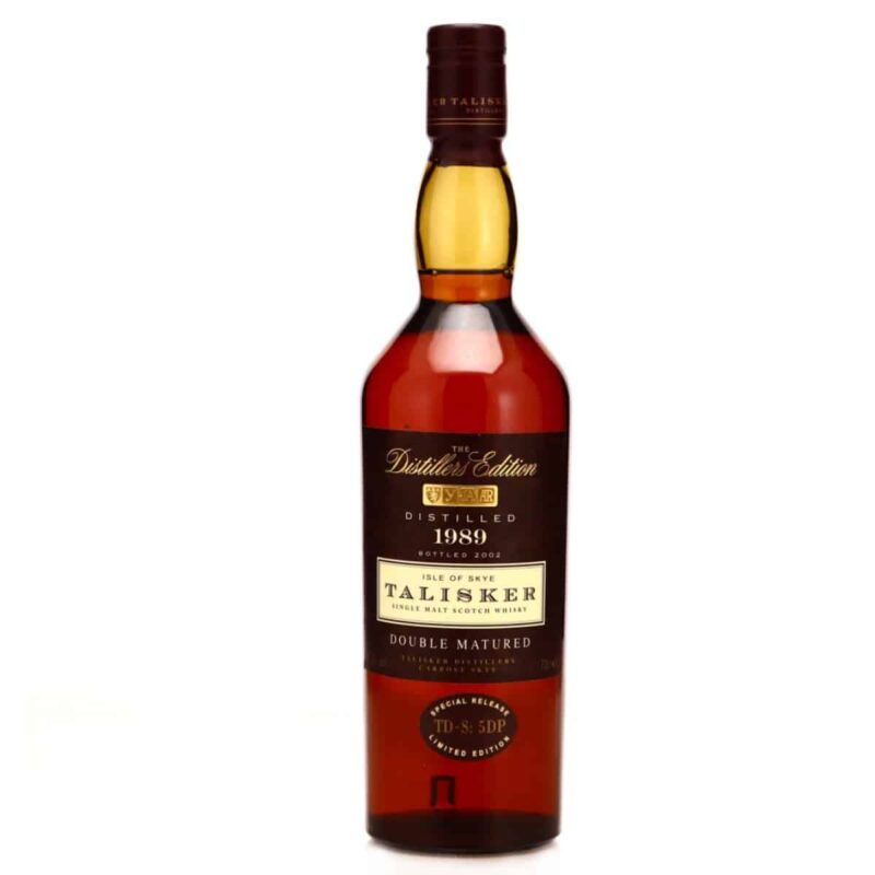 Talisker 1989/2002 - 13 Jahre - The Distillers Edition - Double Matured Amoroso Sherry Wood #TD-S: 5DP - 45,8% vol.
