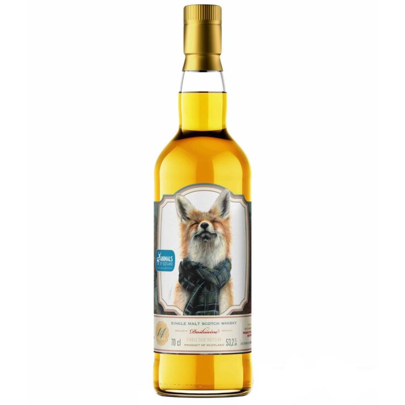 Dailuaine 2010/2024 - 14 Jahre - Finish 1st Fill Moscatel Cask - Animals of Scotland - The Caskhound - 53,2%