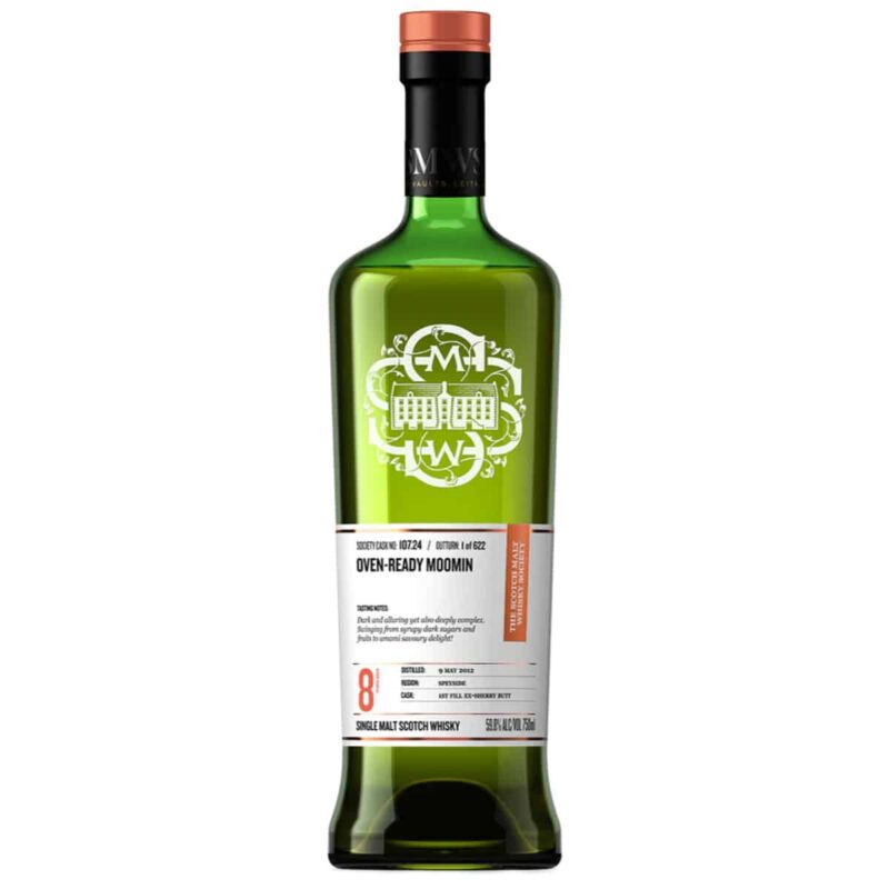 GlenAllachie 2012 - 8 Jahre - SMWS - Oven-ready Moomin - 1st Fill Ex Sherry Butt #107.24 - 59,8%