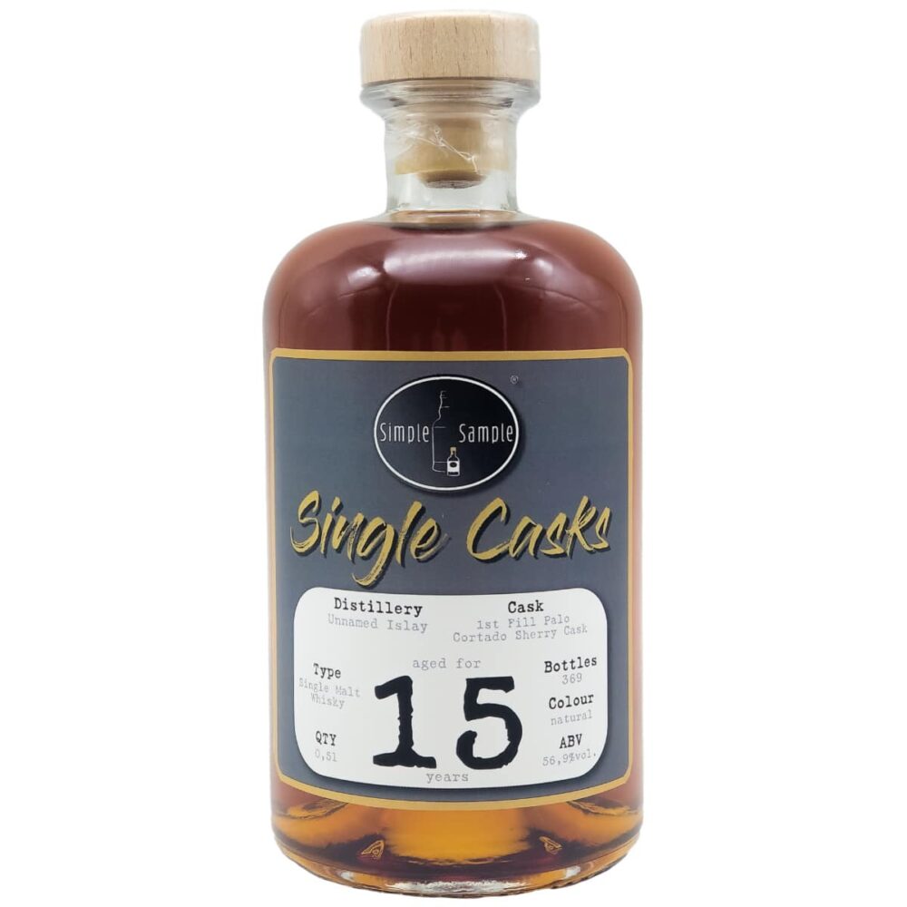 Unnamed Islay 15 Jahre – 1st Fill Palo Cortado Sherry Cask – Simple ...