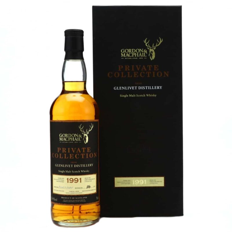 Glenlivet 1991/2010 – 19 Jahre – Refill Sherry Hogshead #48299 – Gordon & MacPhail – Private Collection – 54.4 %