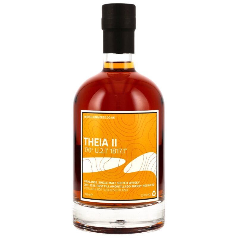 THEIA II 2011/2025 - 14 Jahre - 1st Fill Amontillado Sherry HHD - Scotch Universe - 53,9% - 2cl Sample!