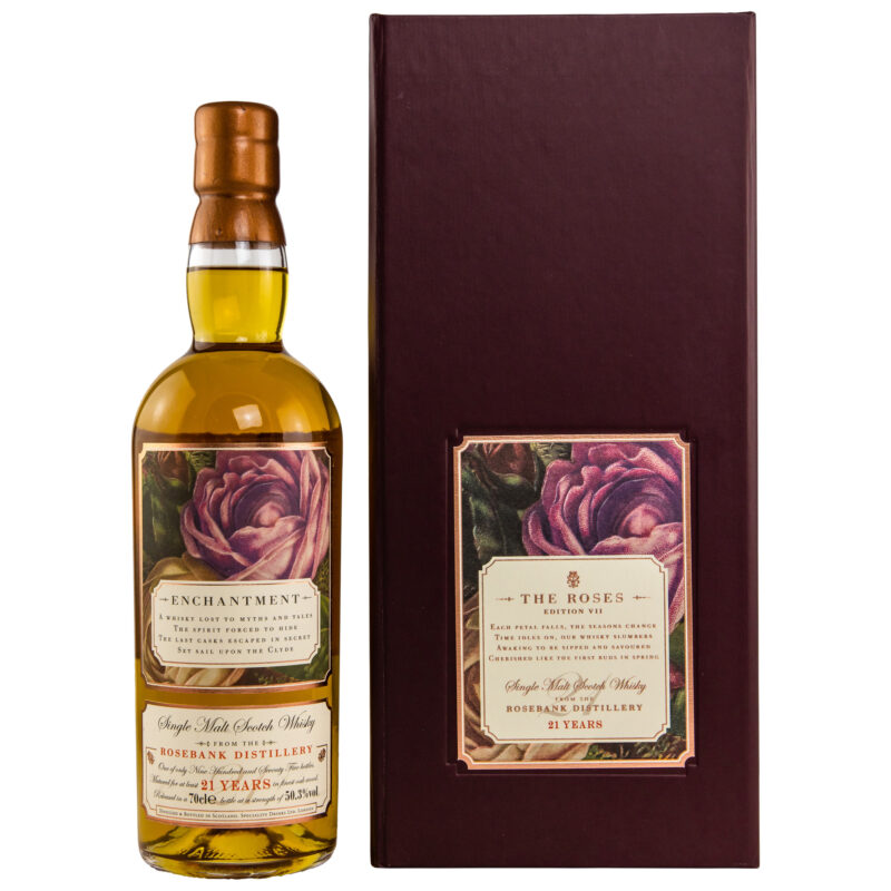 Rosebank - 21 Jahre - Elixir Distillers - The Roses Series VII - Enchantment - 50,3% - 2cl - RESERVIERUNG!
