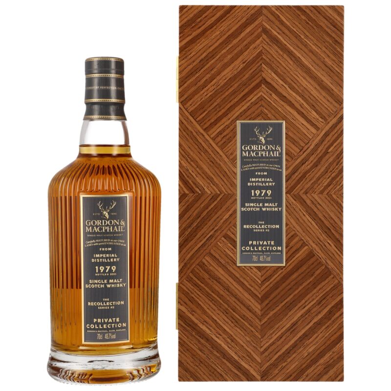 Imperial 1979/2023 - 43 Jahre - Gordon & MacPhail - Private Collection - Refill American Hogshead #5317 - 48,7% - 2cl - RESERVIERUNG!