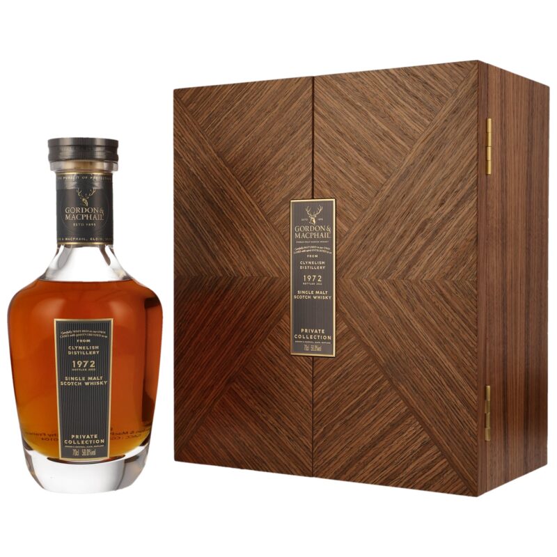 Clynelish 1972/2022 - 50 Jahre - Gordon & MacPhail - Private Collection - Refill American Hogshead #5335 - 58,0% - 5cl - RESERVIERUNG!