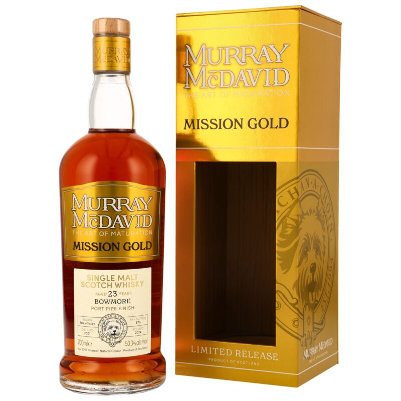 Bowmore 2001/2024 - 23 Jahre - Port Pipe - Murray McDavid - 50,3% - 2cl - RESERVIERUNG!