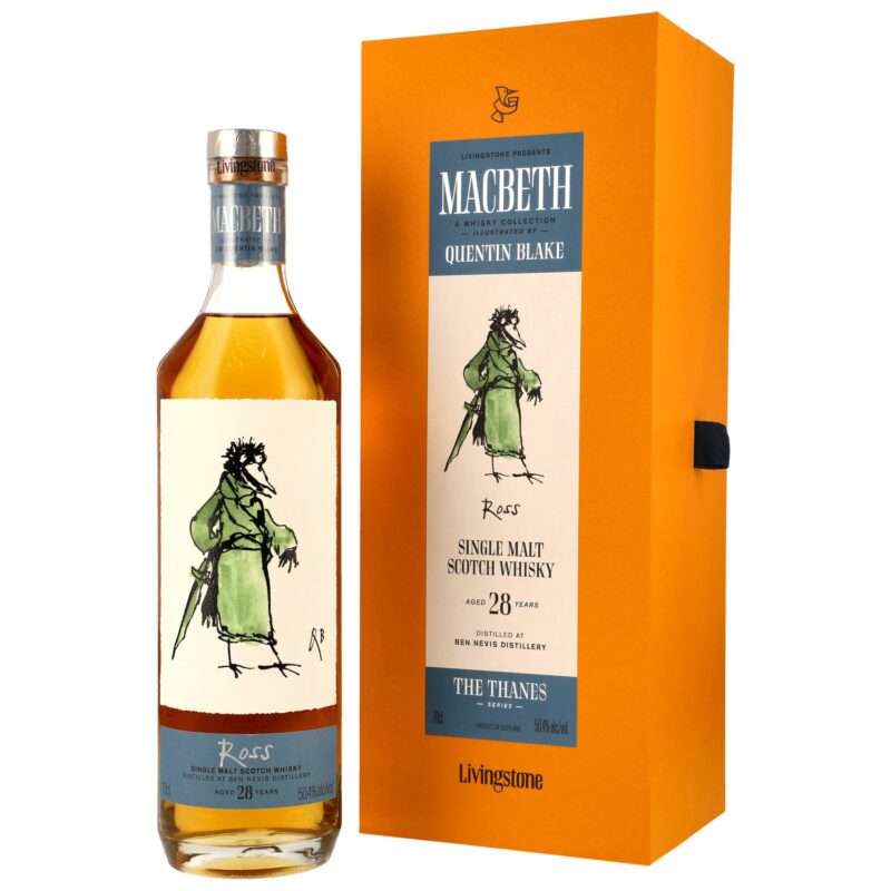 Ben Nevis 28 Jahre (Ross) - Elixir Distillers - Macbeth Collection Act Two - 50,4% - 2cl - RESERVIERUNG!