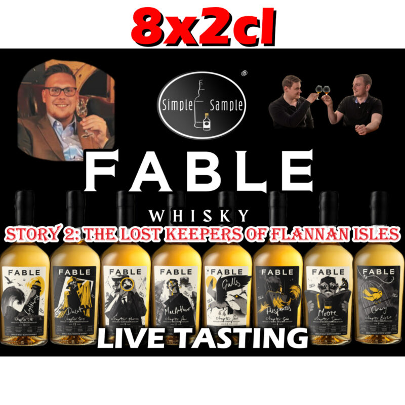 Fable Whisky - Story 2: The Lost Keepers of Flannan Isles - Live Tasting - 15.10.2025 - 8x2cl mit Bastian Denkler