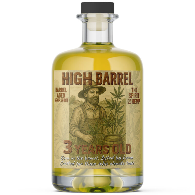 High Barrel - The Spirit of Hemp - by Simple Sample & The Spirits Alchemist - 0,5L inkl. Vorkaufsrecht - Auslieferung ab 17.09.2025