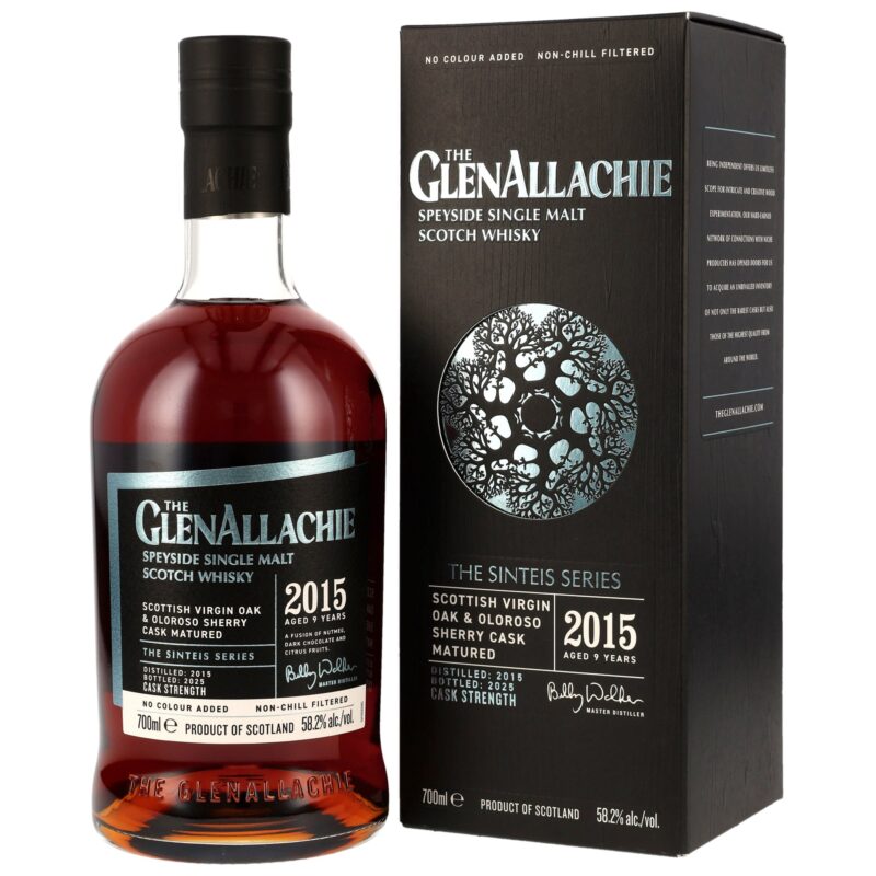 GlenAllachie 2015/2025 - Sinteis Series Part II - Scottish Virgin Oak & Oloroso Cask - 58,2%