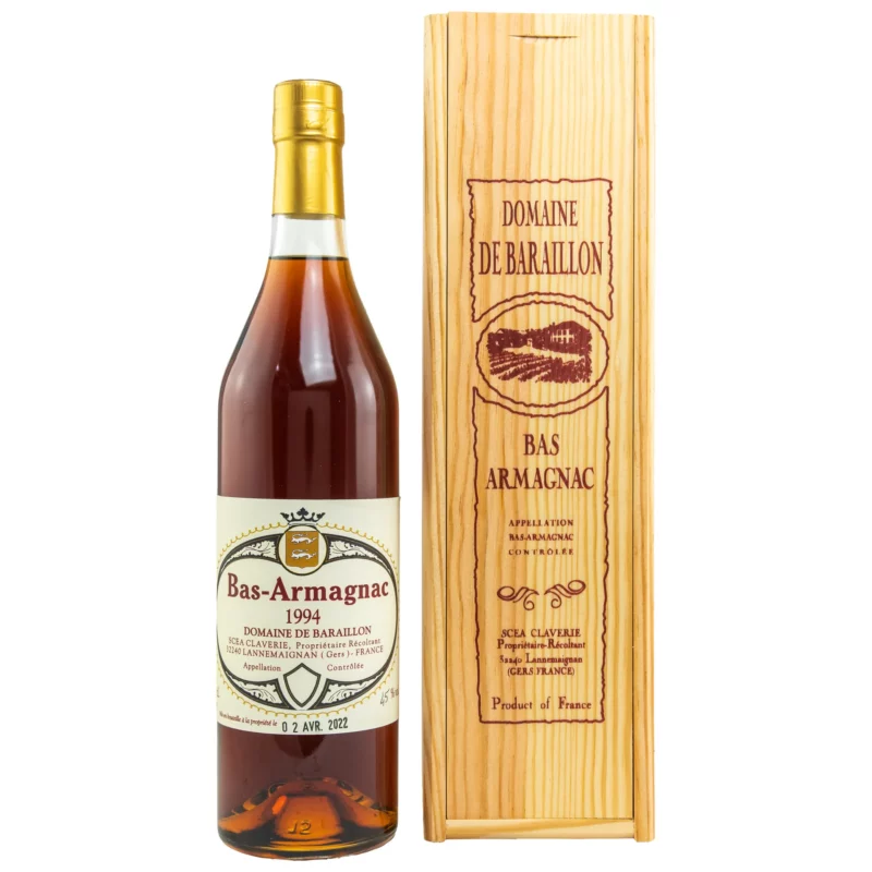 Domaine de Baraillon 1994/2022 - 28 Jahre - Bas Armagnac