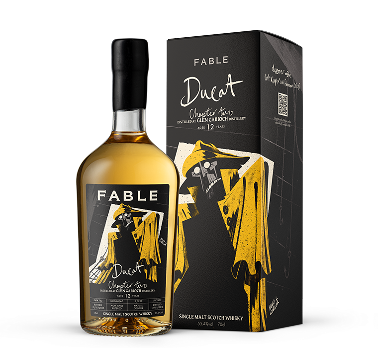 Glen Garioch 12 Jahre 2012/2024 Fable Chapter two Ducat 53,4% vol. - GROßFLASCHE 0,7 Liter