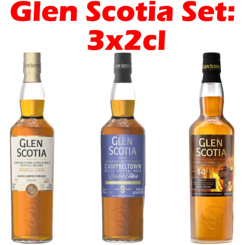 Glen Scotia Set: 3x2cl