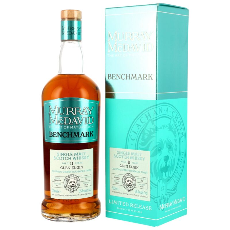Glen Elgin 2014/2025 - 11 Jahre - Oloroso Sherry Cask Finish - Murray McDavid - 55,6%