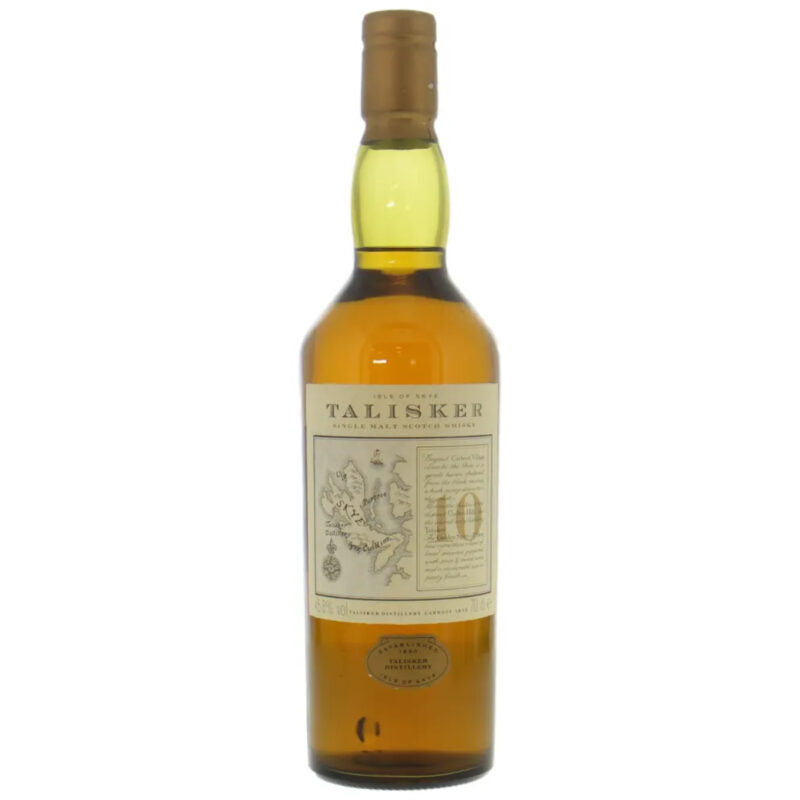 Talisker 10 Jahre - Pre Classic Malts - Schenley Import 45,8% vol.