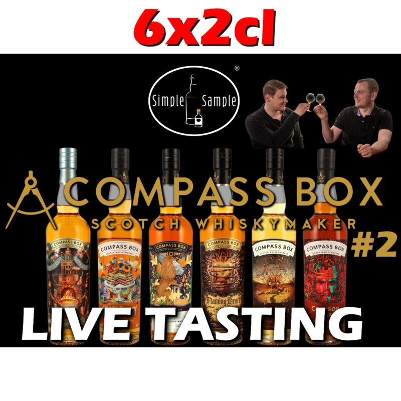 Compass Box Live Tasting #2 - 6x2cl Set - 18.02.2026