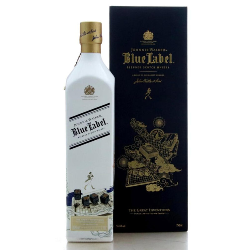 Johnnie Walker Blue Label - Great Inventions - Taiwan Edition - Fassstark - 55,8%
