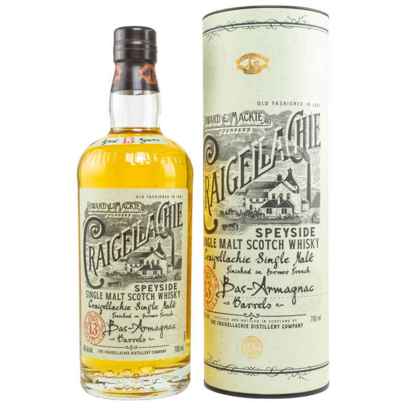 Craigellachie 13 Jahre - Armagnac Cask Finish - 46,0%