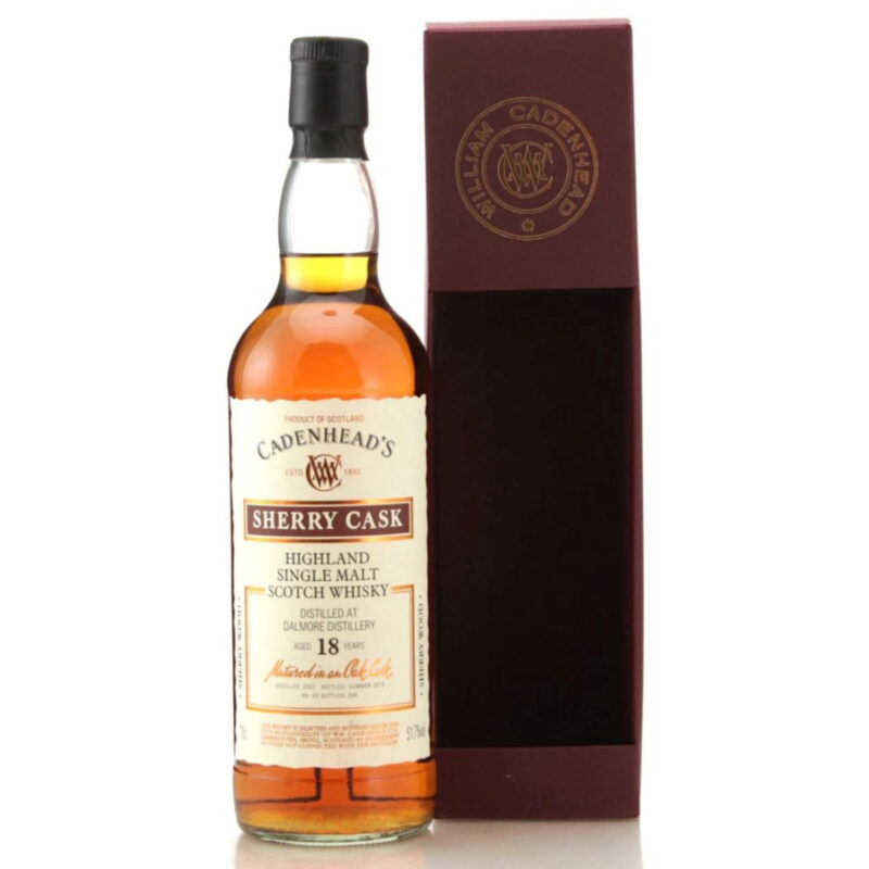 Dalmore 2001 Cadenhead's 18 Jahre - Sherry - 51,7%