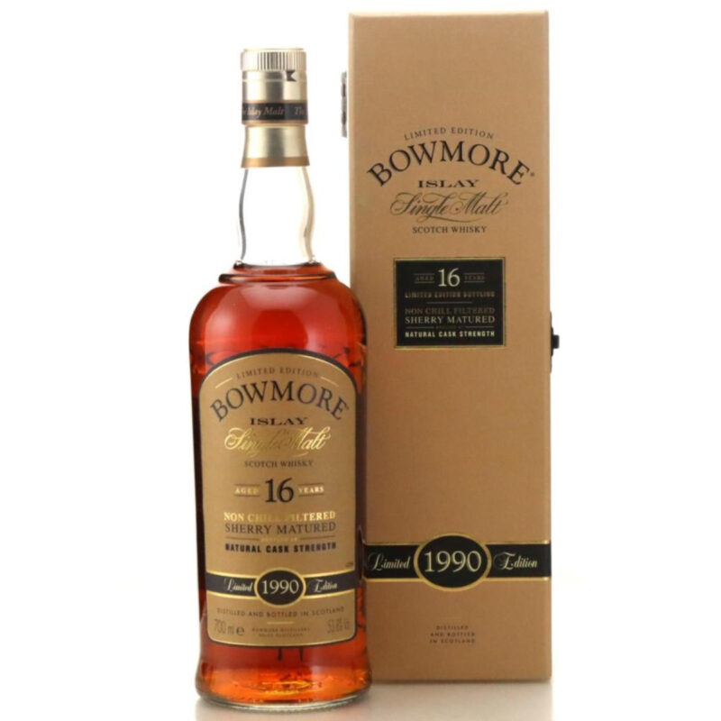 Bowmore 1990 - 16 Jahre - Sherry Cask - 53,8%