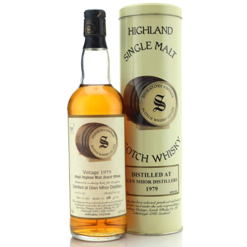 Glen Mhor 1979 - 20 Jahre - Signatory Vintage - Sherry Butt - 43,0%