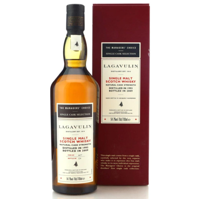 Lagavulin 1993/2009 - The Managers Choice - Bodega Sherry #4477 - 54,7%