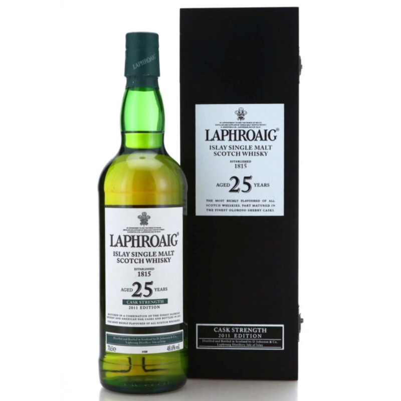 Laphroaig Cask Strength - 25 Jahre - 2011 Edition - Oloroso Sherry Cask - 48,6%