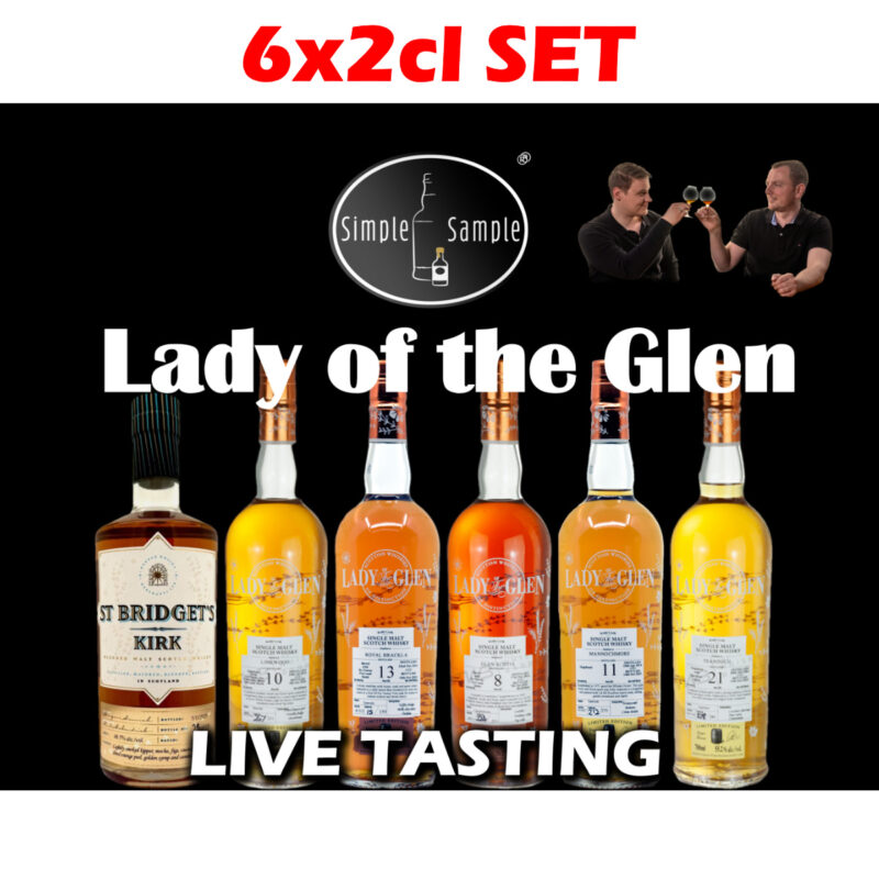 Lady of the Glen Live Tasting #1 - 11.03.2026 - 6x2cl - AUSLIEFERUNG ab 13.02.2026!