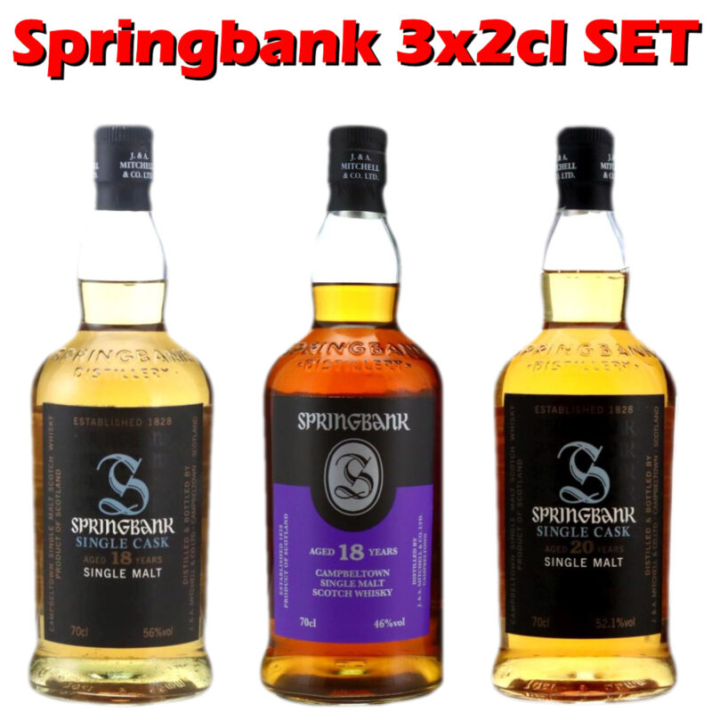 Springbank 3x2cl SET
