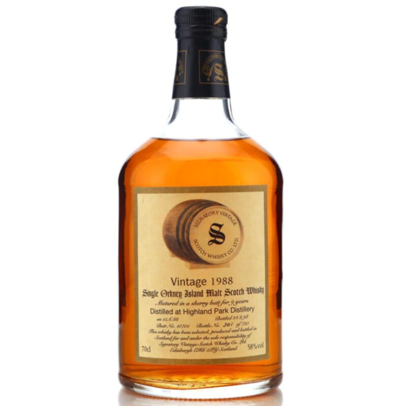 Highland Park 1988 - 9 Jahre - Sherry Butt - 58,0%