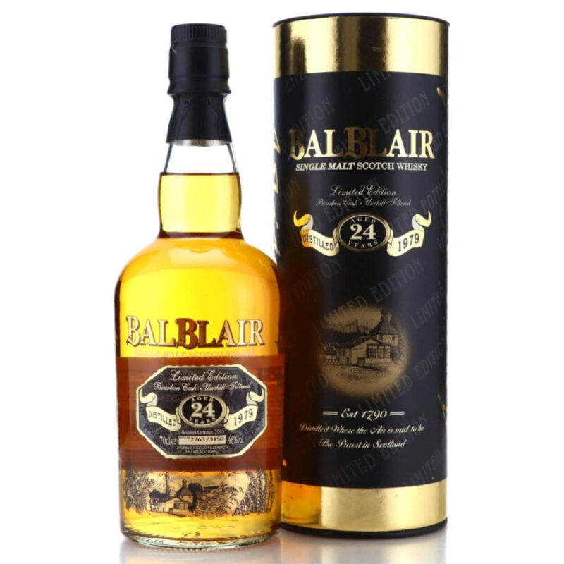 Balblair 1979 - 24 Jahre - Bourbon Casks - 46,0%
