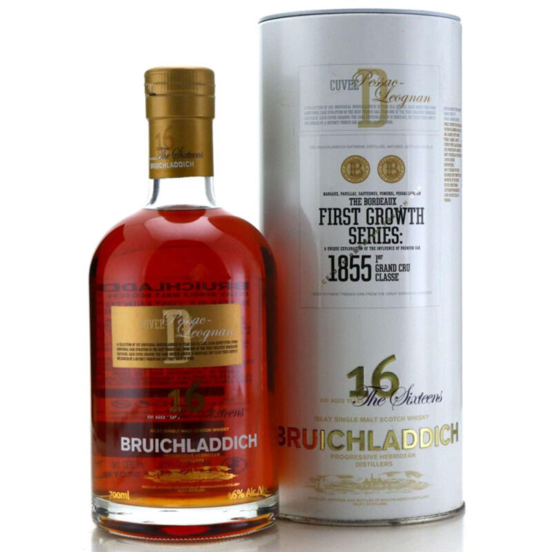 Bruichladdich - 16 Jahre - The Bordeaux First Growth Series - Wine Casks - 46,0%