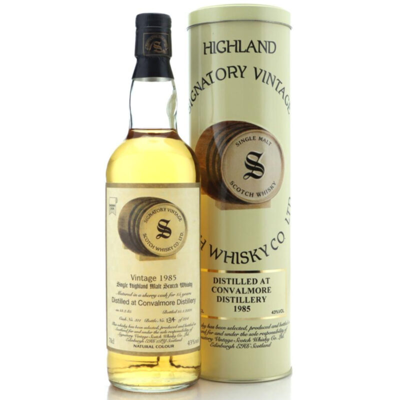 Convalmore 1985/2001 - 15 Jahre - Signatory Vintage - Sherry - 43,0%