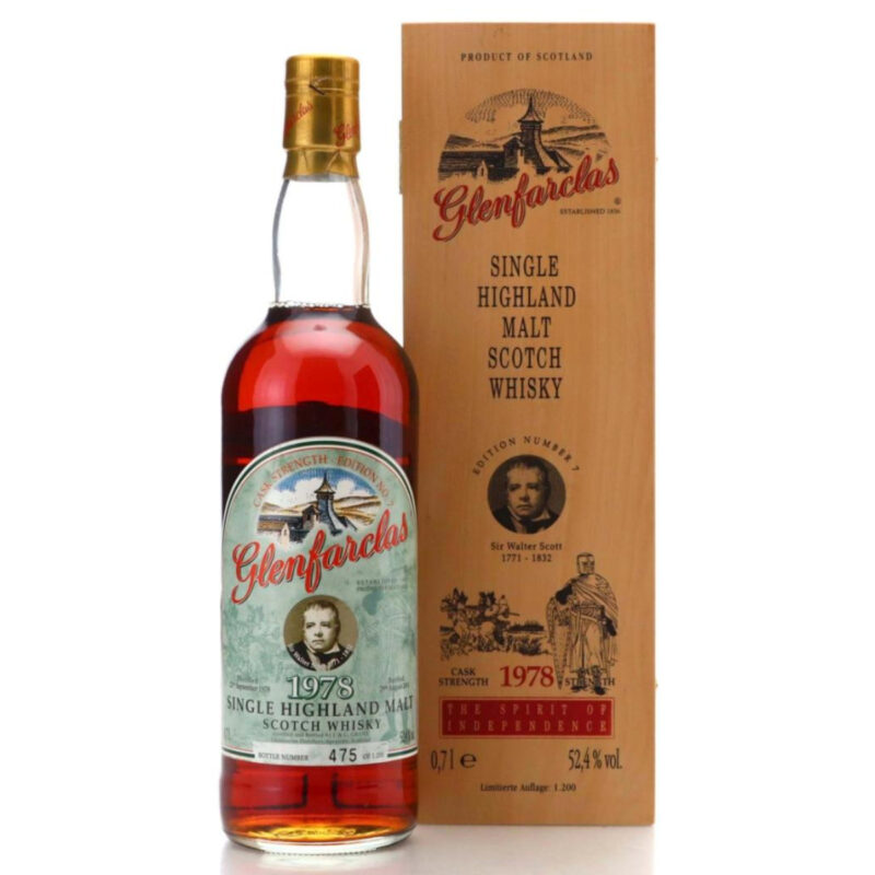 Glenfarclas 1978 - Cask Strength Edition No. 7 - Sir Walter Scott - 52,4%