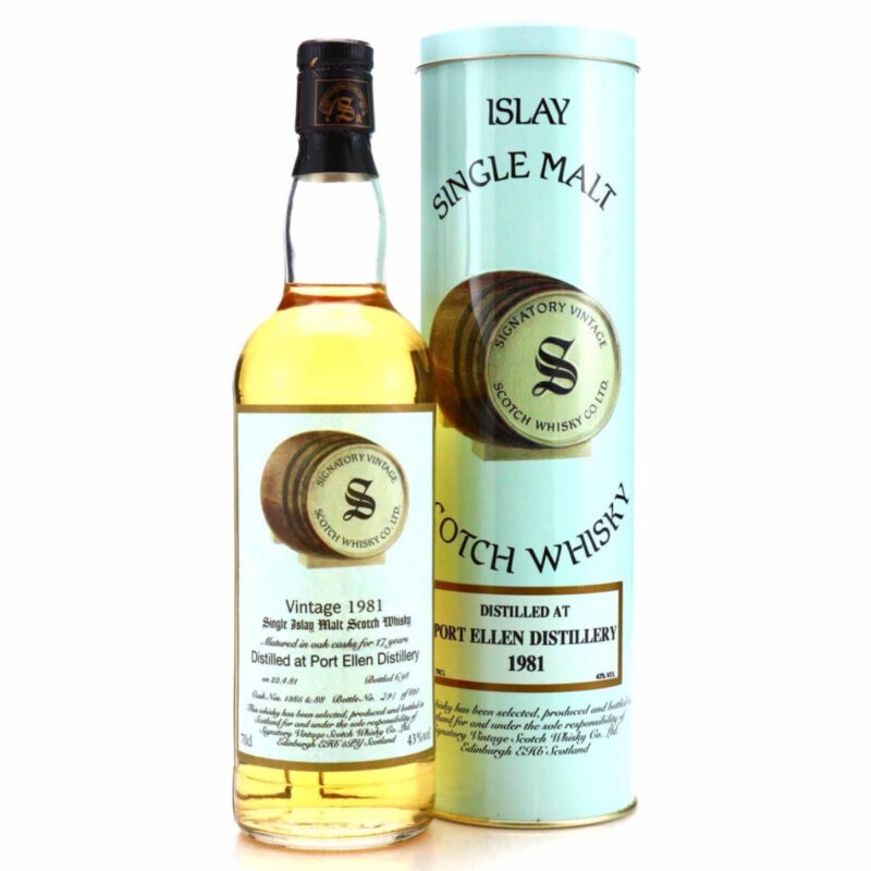 Port Ellen 1981 - 17 Jahre - Signatory Vintage - 43,0%