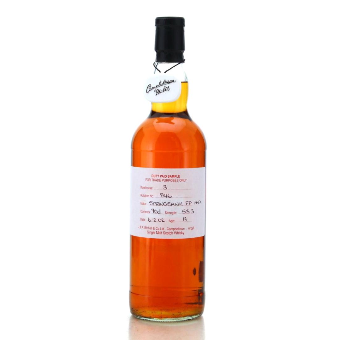 Springbank 2002 – 17 Jahre – Fresh Port – 53,3%