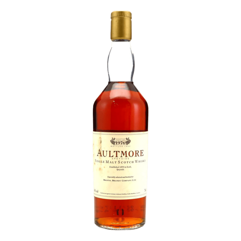 Aultmore 1976 – 15 Jahre – Flora & Fauna – Bristol Brandy Company – 1970s – 45,0%