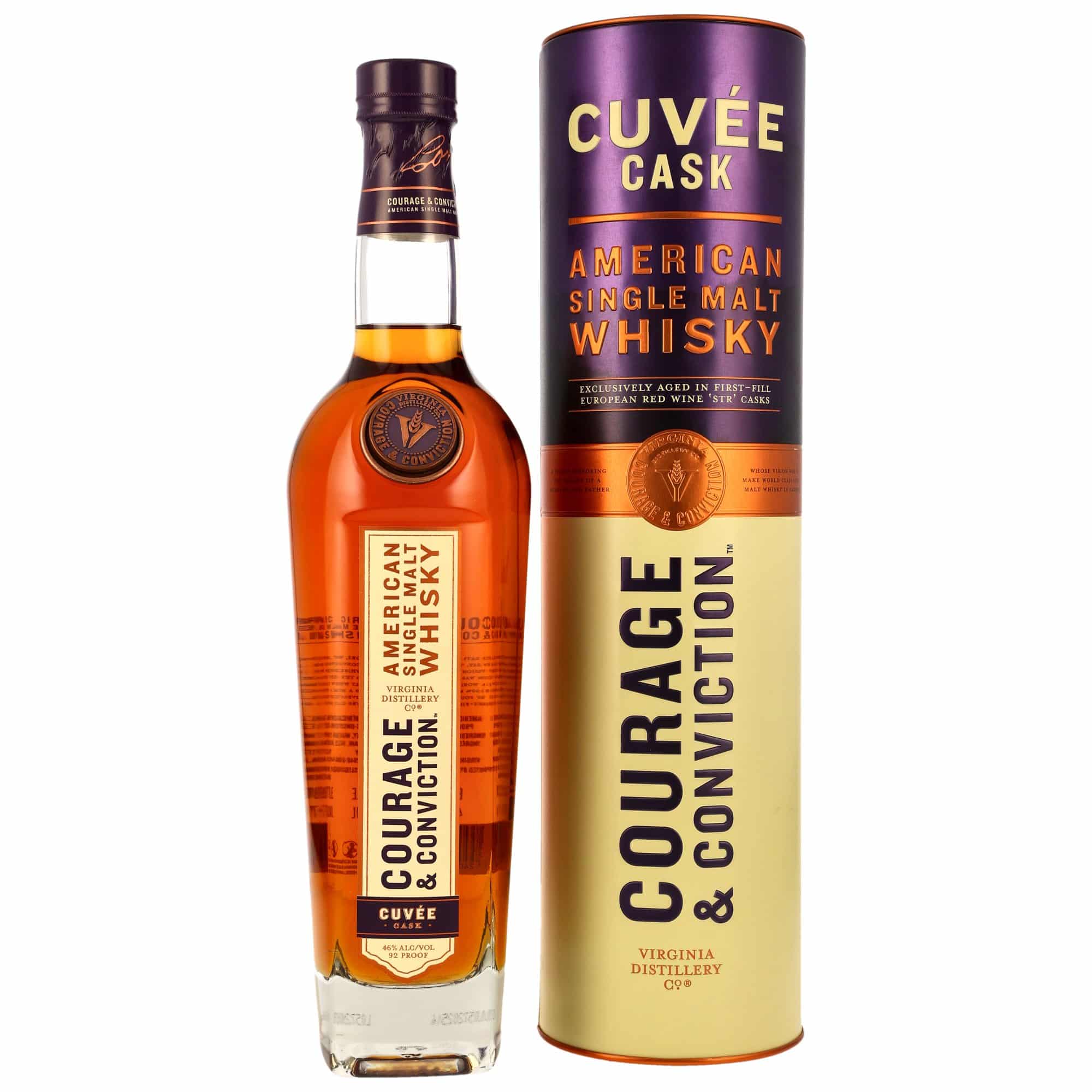 Virginia Distillery Courage & Conviction – Cuvée Cask – 46,0%