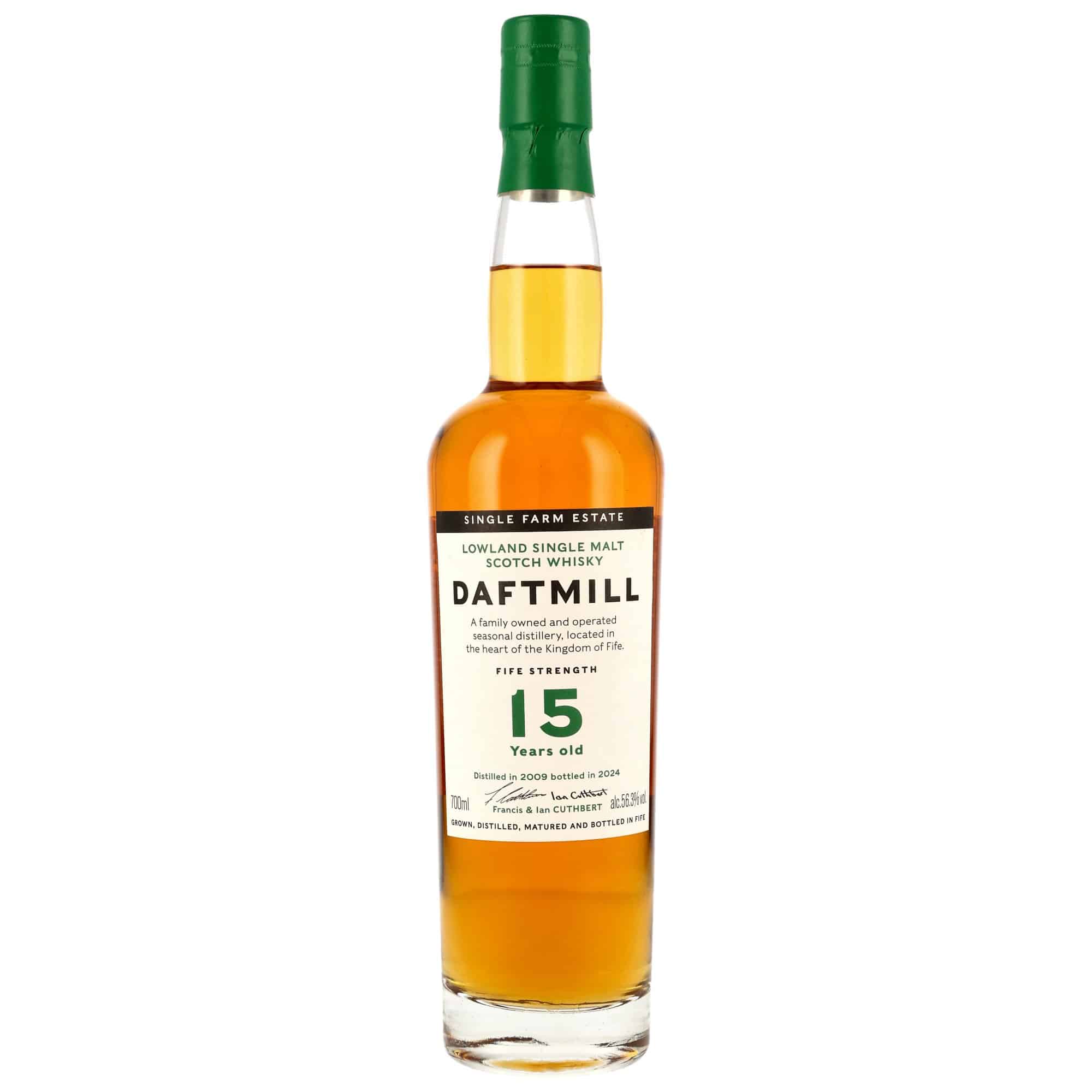 Daftmill 2009/2024 – 15 Jahre – Fife Strength – 56,3%