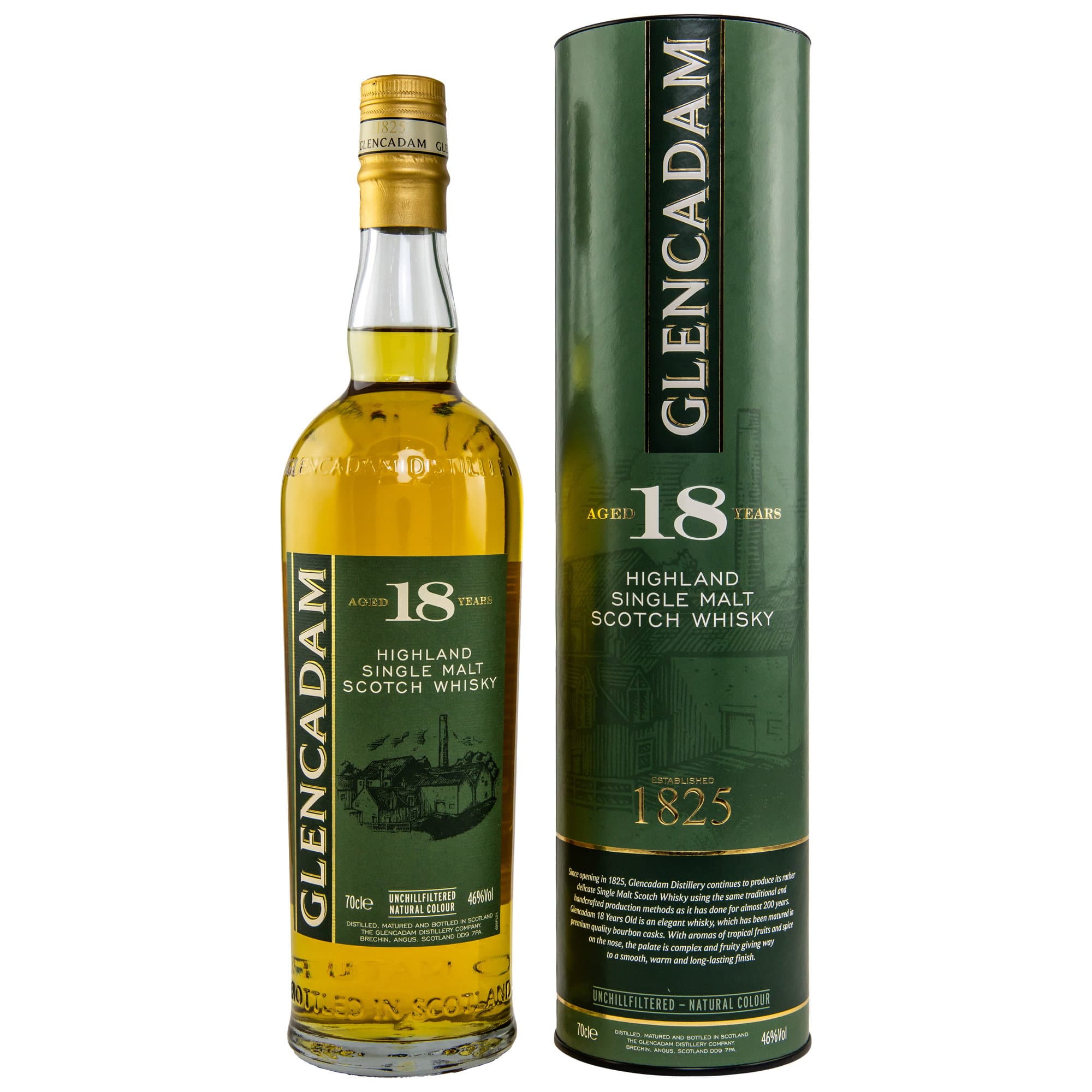 Glencadam 18 Jahre – 46,0%