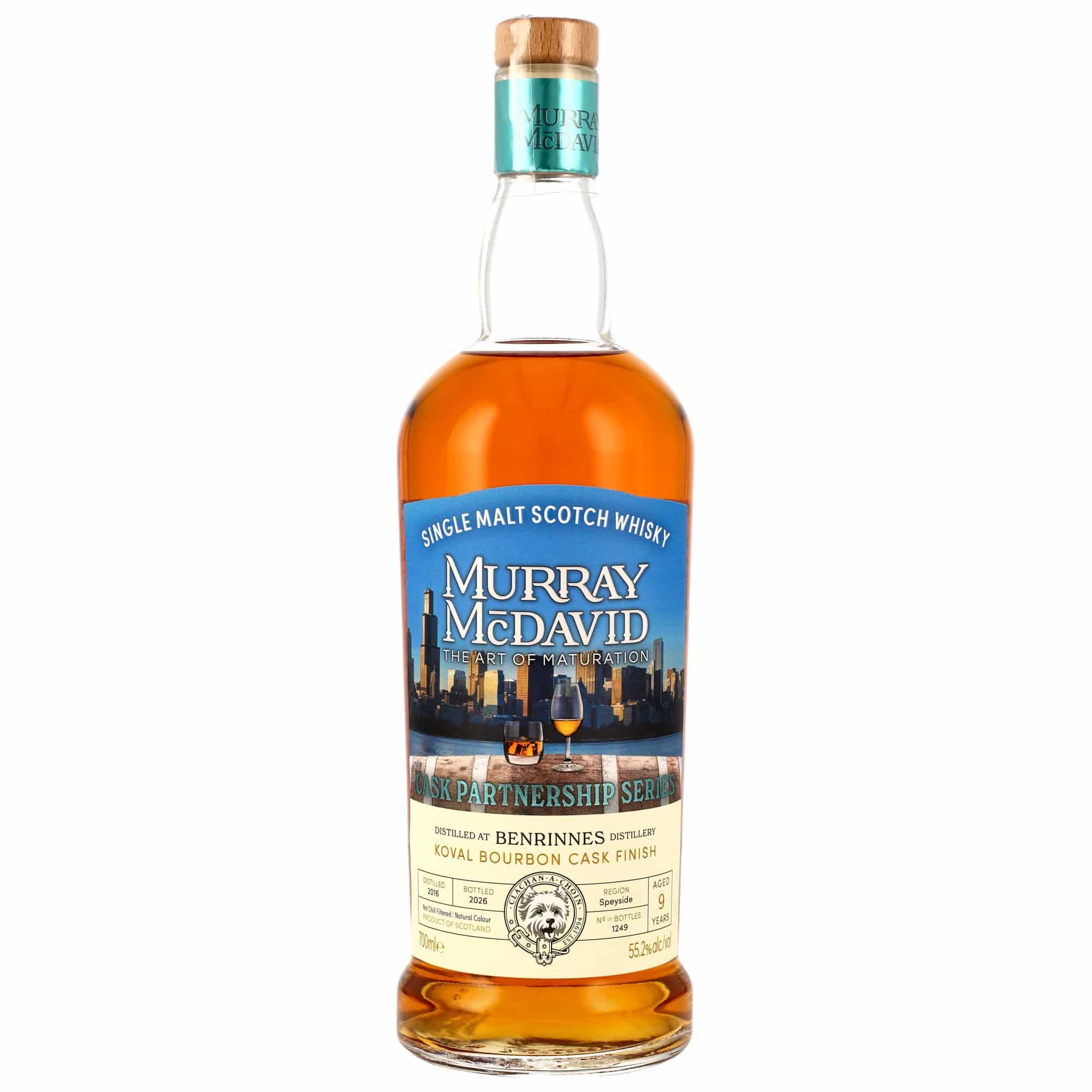 Benrinnes 2016/2026 – 9 Jahre – Murray McDavid – Koval Bourbon Cask Finish – 55,2%
